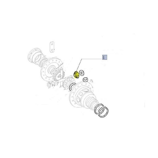 5113175 Ingranaggio Satellite Originale New Holland
